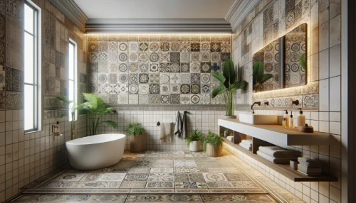 плитка в ванную